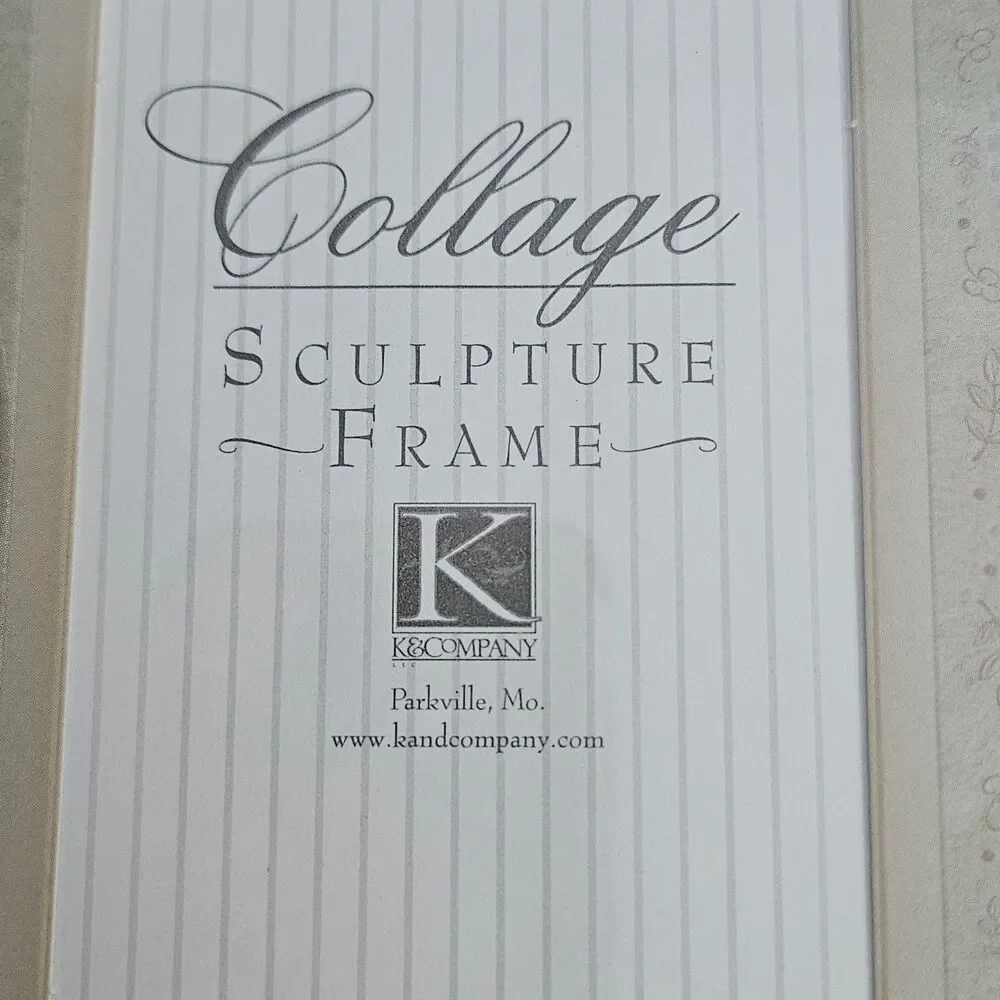 Share Collage Picture Frame K&Company 4 Opening Collage Wood Wall Hanging 22.25